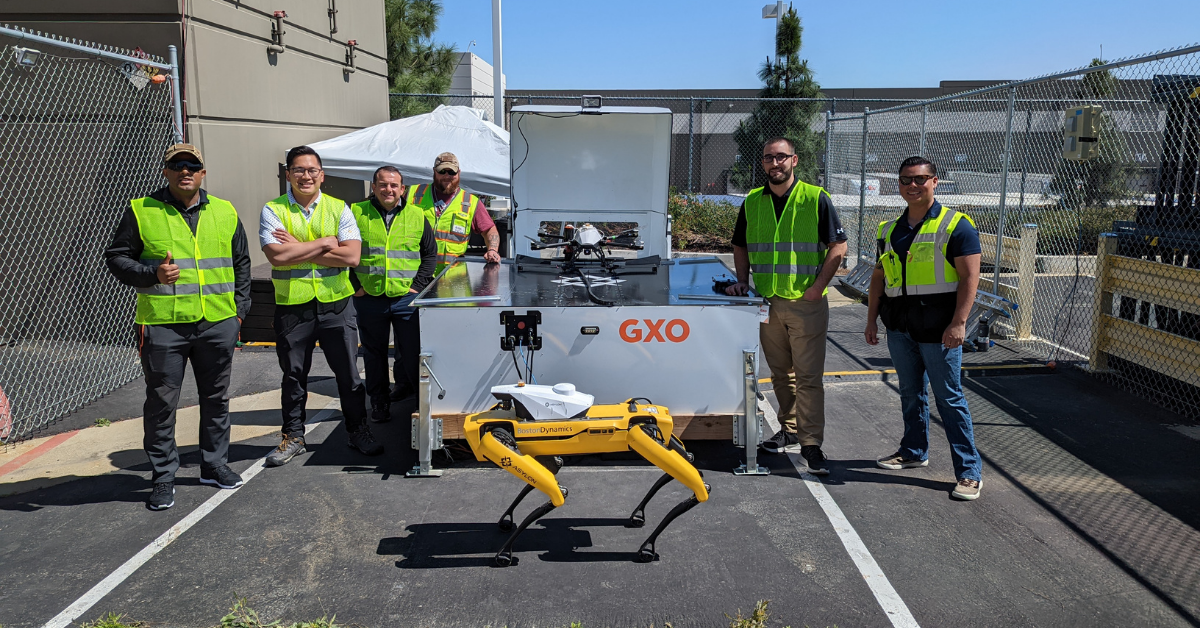 GXO enhances security and safety with high-tech DroneDog and Aerial Drone System from Asylon