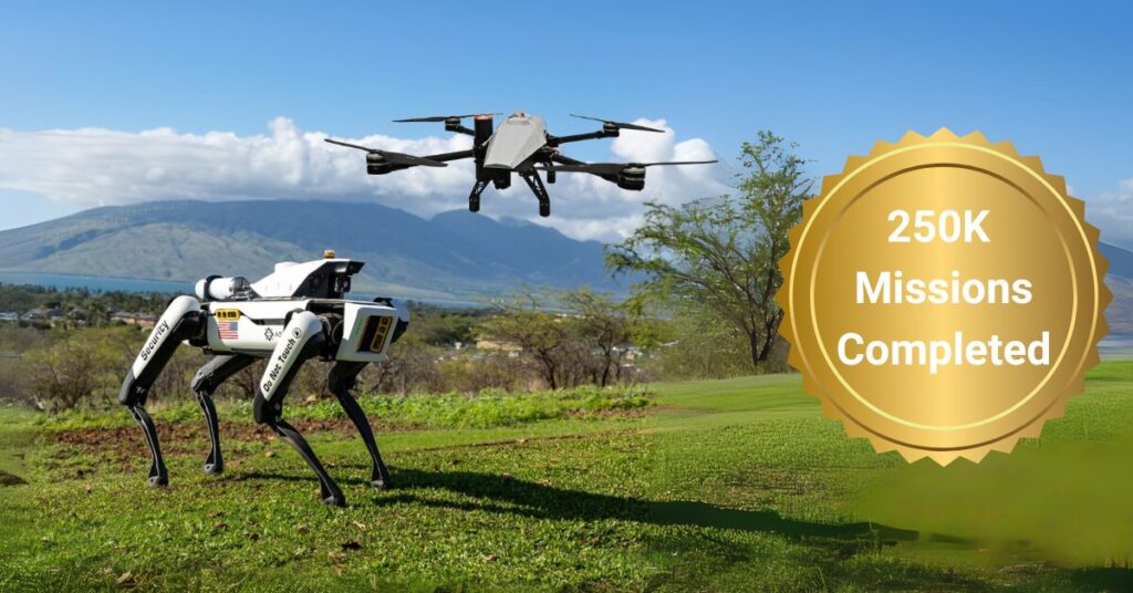Asylon Celebrates 250,000 Combined Security Missions and 150,000 Miles Walked by DroneDog