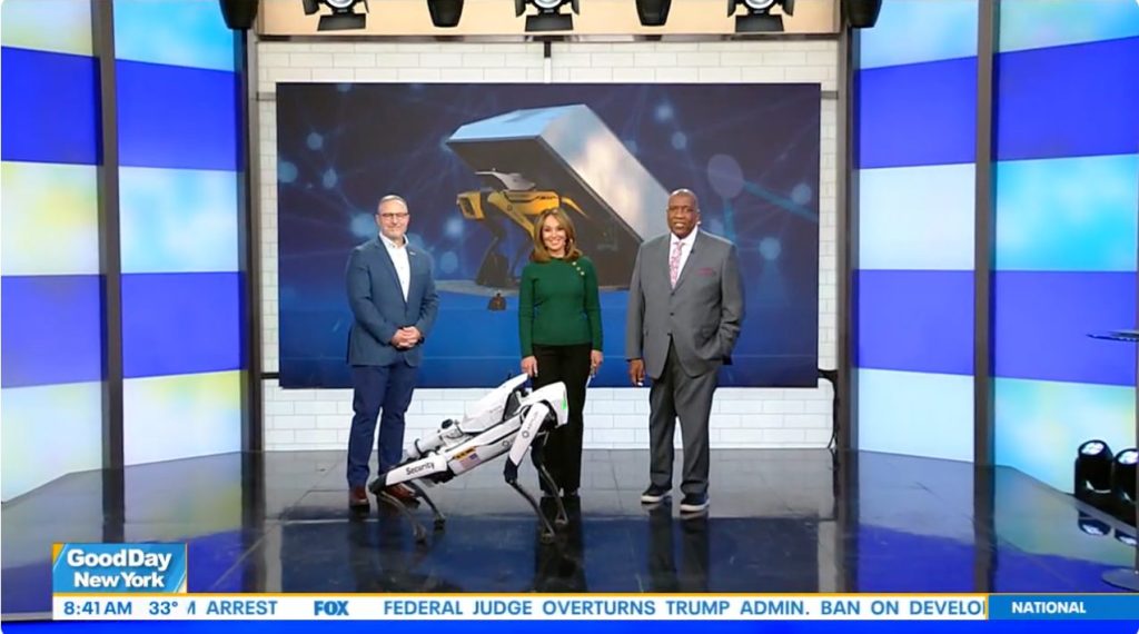 DroneDog™ Takes Over the Good Day New York Studio