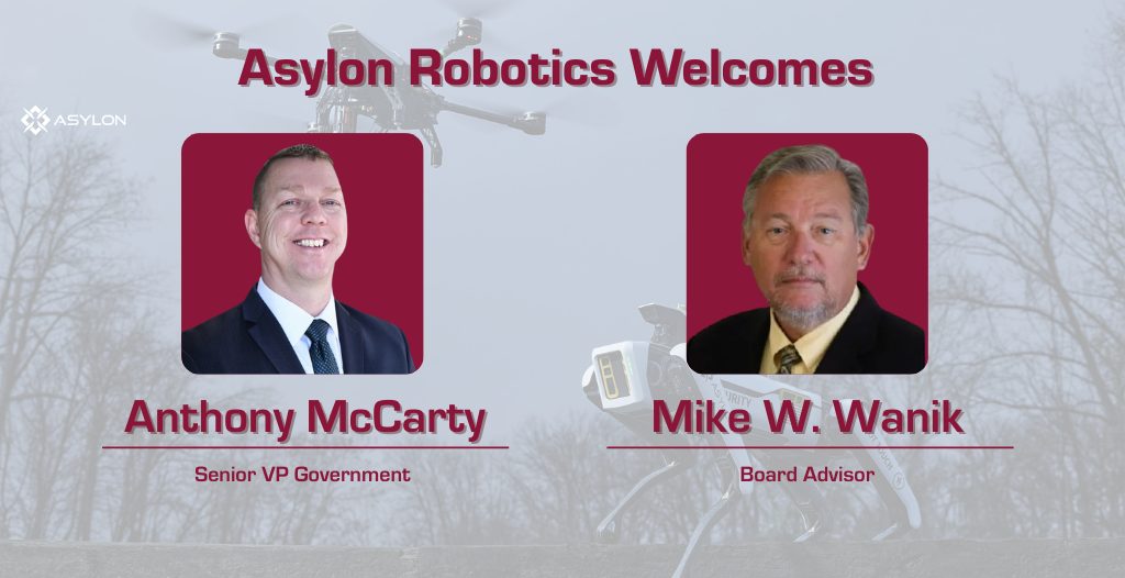Asylon Robotics Announces New Advisors, Additions to Leadership Team