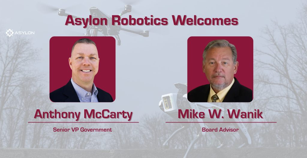 Asylon Robotics Announces New Advisors, Additions to Leadership Team