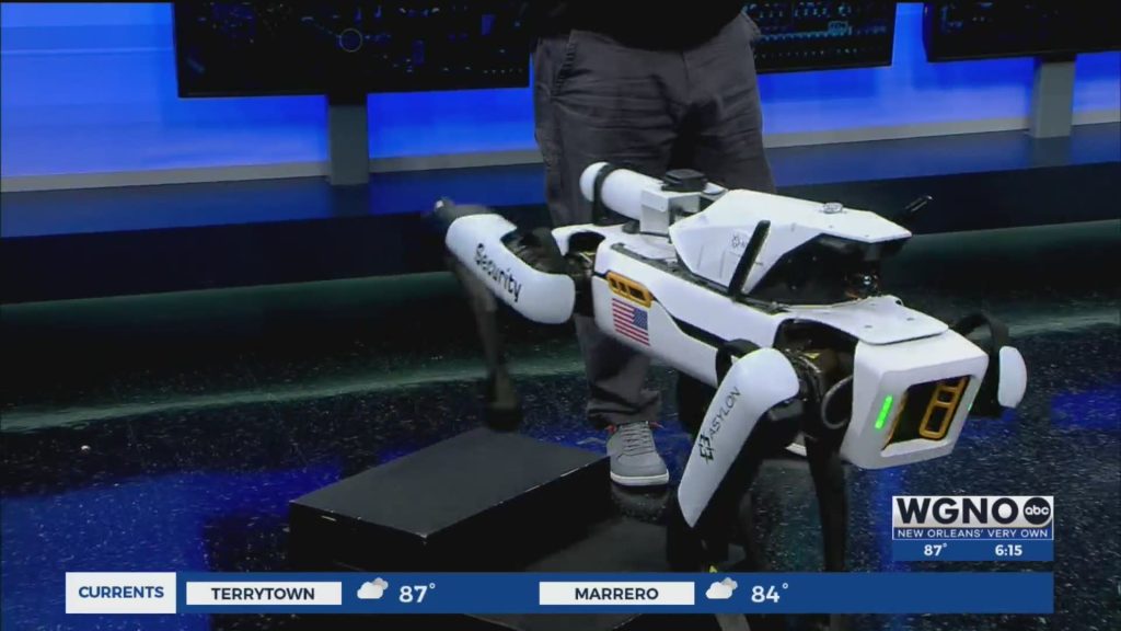 Drone Dog Is a High-Tech Man’s Best Friend: Robot Watchdog | WGNO