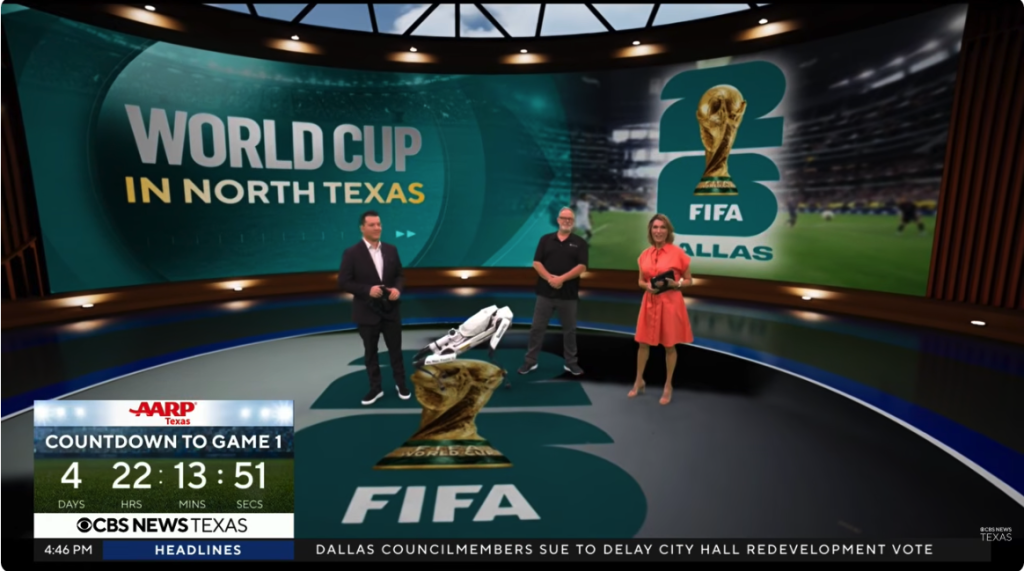 DroneDogs Assist with FIFA World Cup Security | CBS Texas