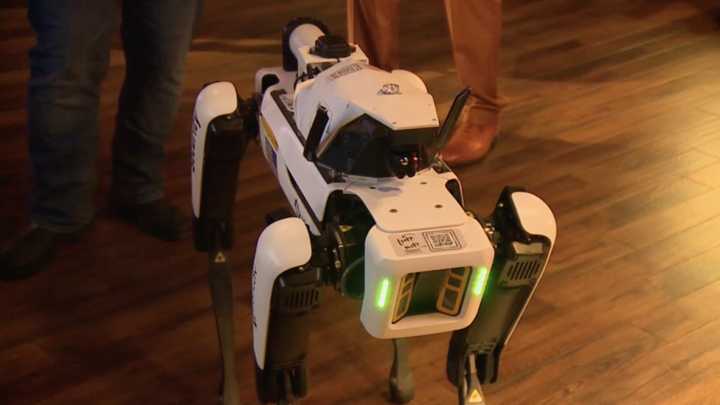 Robotic Drone Dogs Powered by Artificial Intelligence Aim to Provide New Security in Crowded Las Vegas Areas | KTNV
